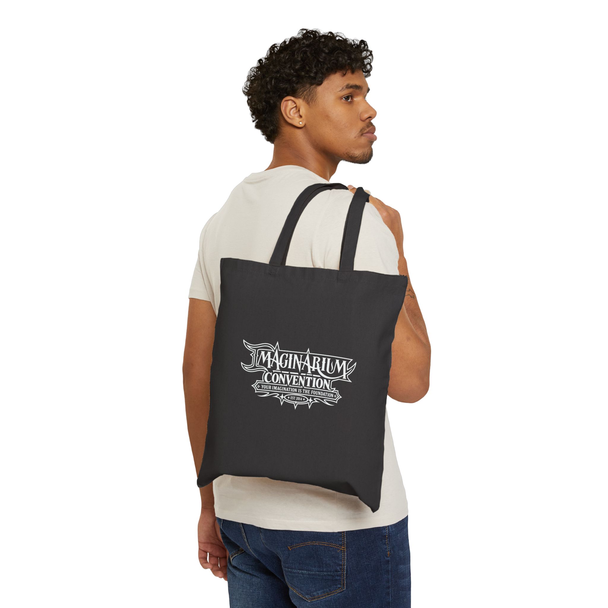 Imaginarium Logo Canvas Tote Bag - Image 4