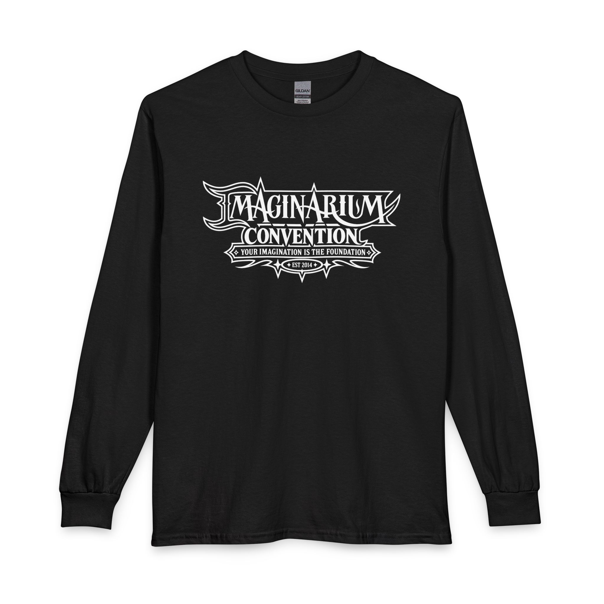 Imaginarium Logo Long Sleeve T-Shirt — Classic Cotton Crewneck