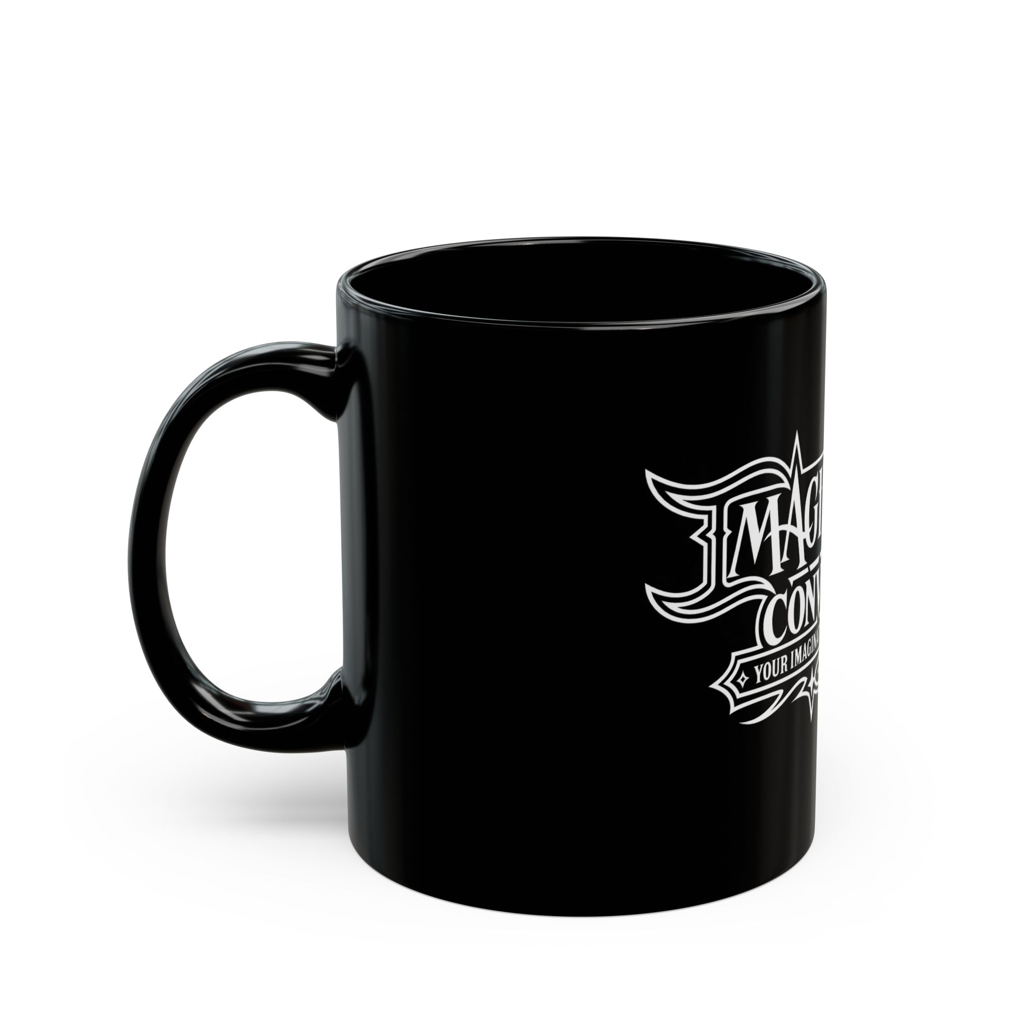 Imaginarium Convention Black Mug – Coffee Cup (11oz/15oz) - Image 3