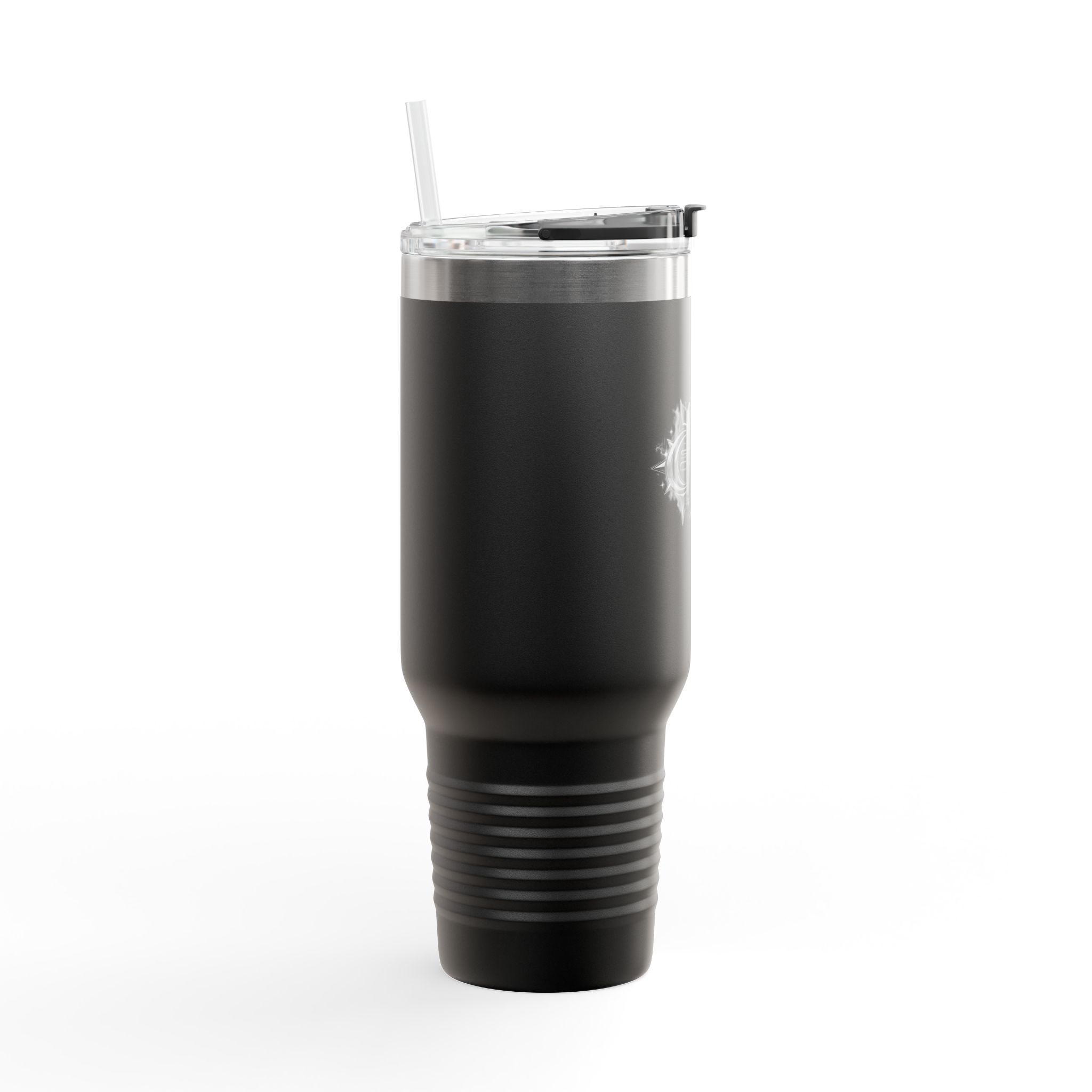 Star Chamber Show 40oz Insulated Travel Mug — Black Stainless Tumbler with Lid & Handle (Durable, Leak-Resistant) - Image 2
