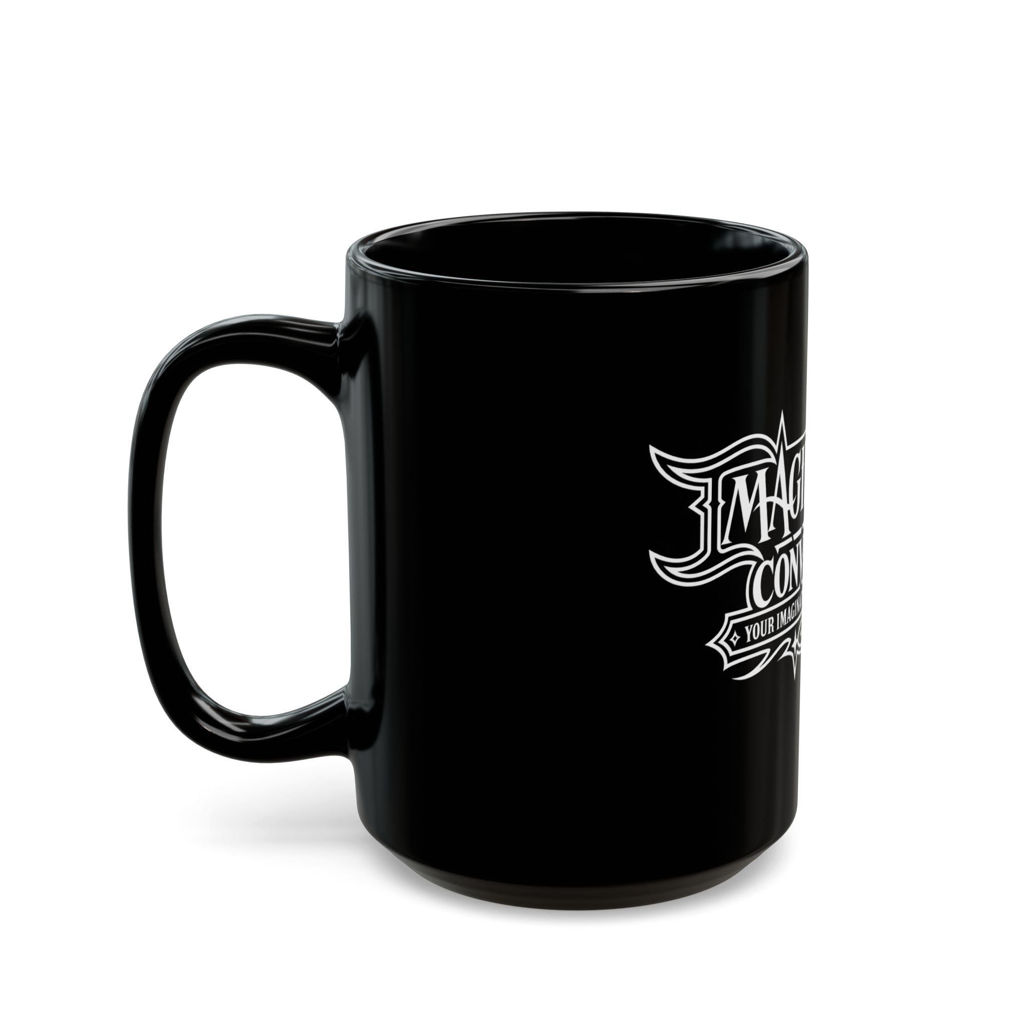 Imaginarium Convention Black Mug – Coffee Cup (11oz/15oz) - Image 7